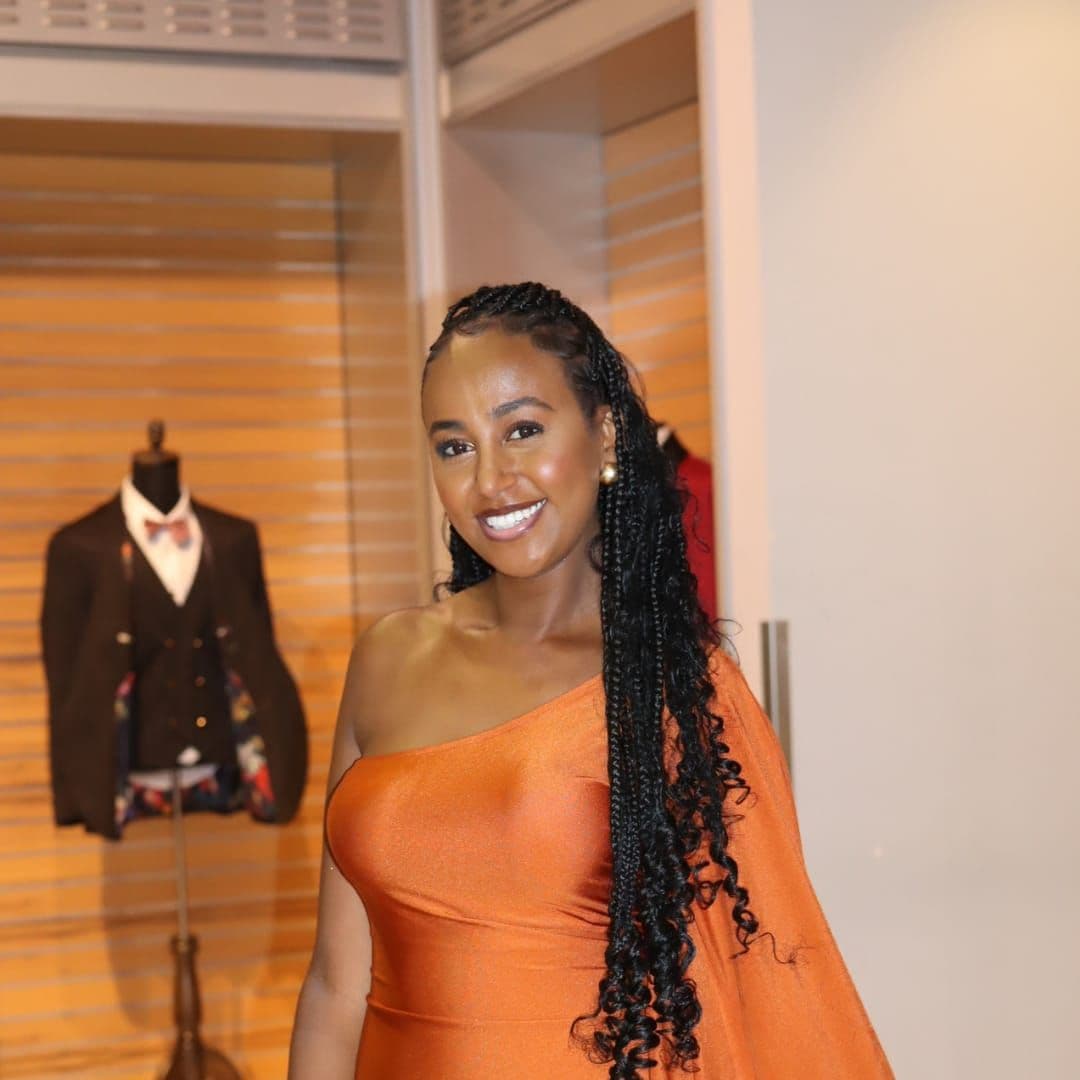 Styled guest at a brand activation