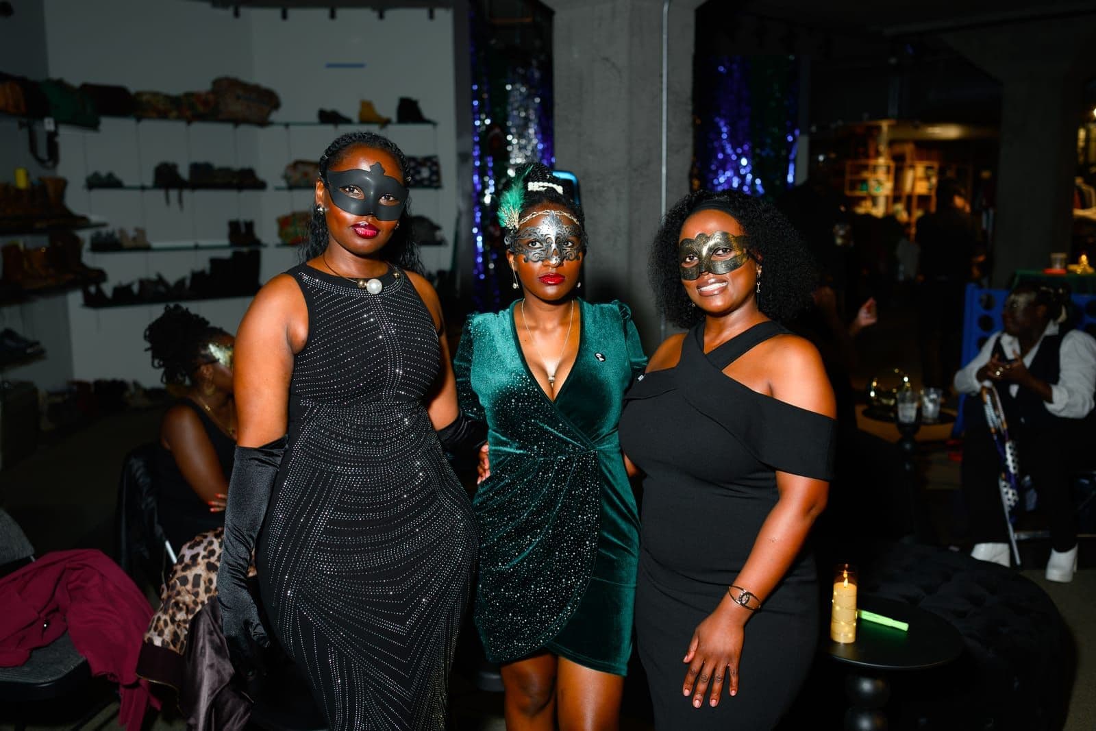 Masquerade guests