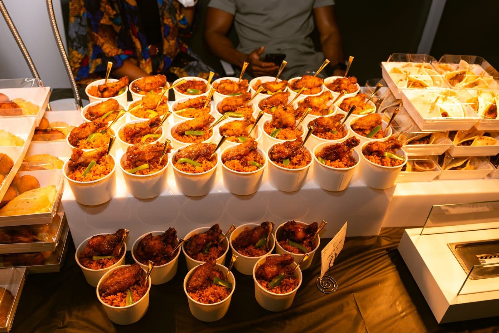 Guests at an event